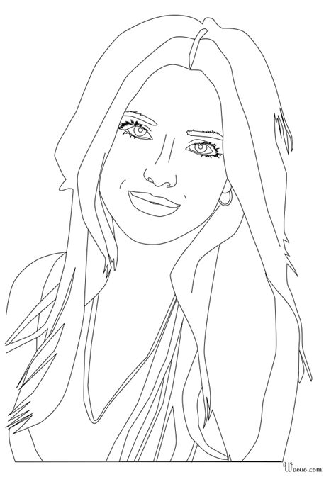 Desenho De Bella Thorne Para Colorir Para Imprimir E Colorir