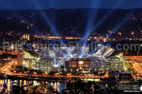 Heinz Field Spotlights - PittsburghSkyline.com - Original Photography ...