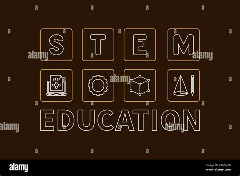 Stem Education Science Technology Engineering Mathematics Outline