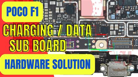 POCO F1 Charging Data Sub Board Diode Mode Hardware Solutions