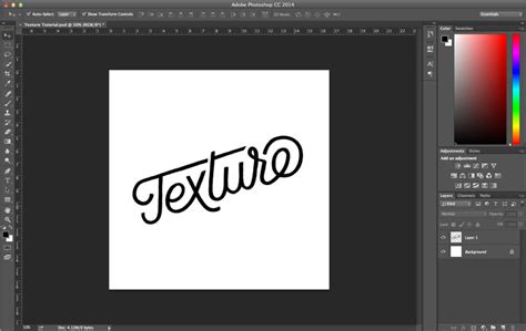 Tutorial: Learn How To Add Texture to Text – Jamie Bartlett Design