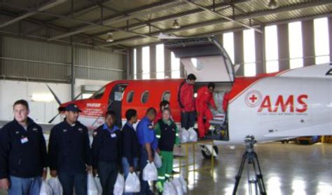 South African Red Cross Society And Ams Sends Food Parcels To