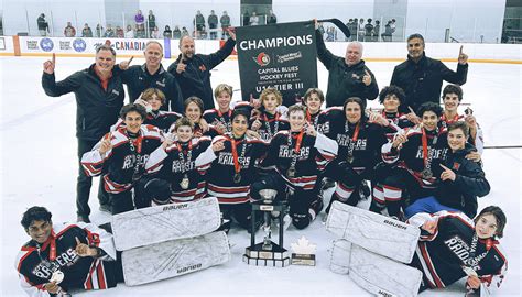 U16b Competitive Team Champions At Capital Blues Hockey Fest Nmha