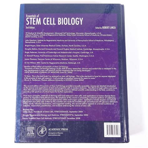 Yahoo オークション 英語洋書 Essentials of STEM CELL BIOLOGY