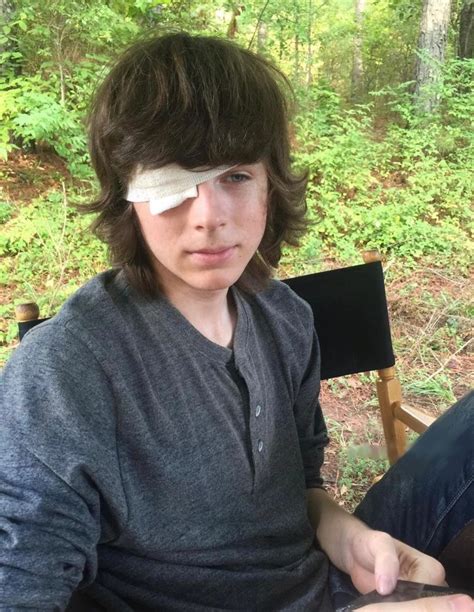 Chandler Riggs Carl Grimes The Walking Dead Run Up On Me Abigail