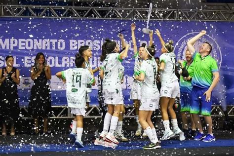 Chopinzinho é campeão do Brasileiro Escolar sub 17 feminino Grupo RBJ