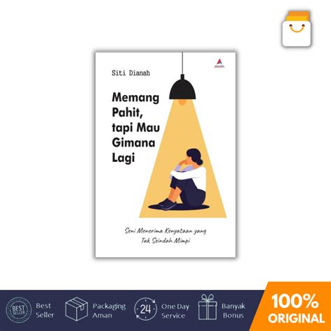 jual buku memang pahit tapi  gimana  seni menerima kenyataan
