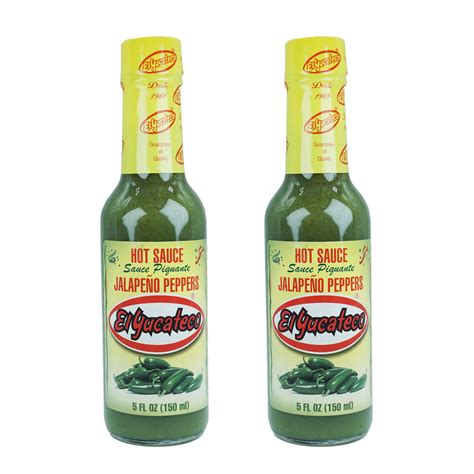 El Yucateco® Jalapeño Hot Sauce 150ml 2 Count Mi Amor Mexican Store