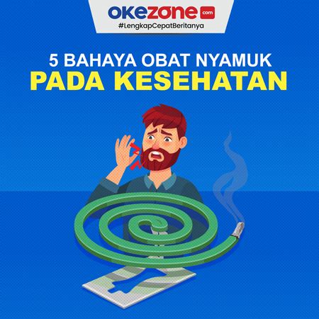 5 Bahaya Obat Nyamuk Pada Kesehatan 0 Foto Okezone Infografis