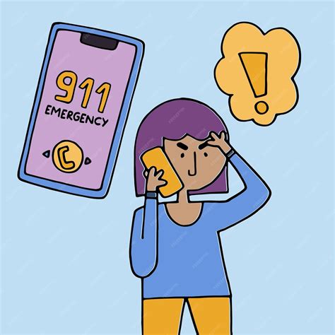 Premium Vector | Emergency call fast and efficient assistance for