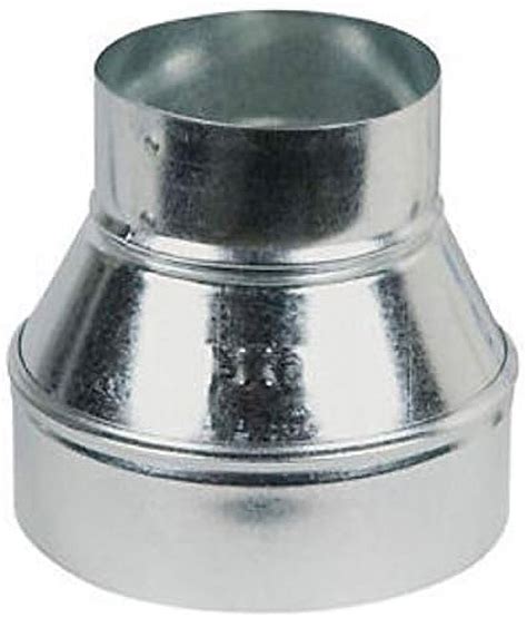 Inch To Inch Single Wall Hvac Duct Reducer Increaser Galvanized