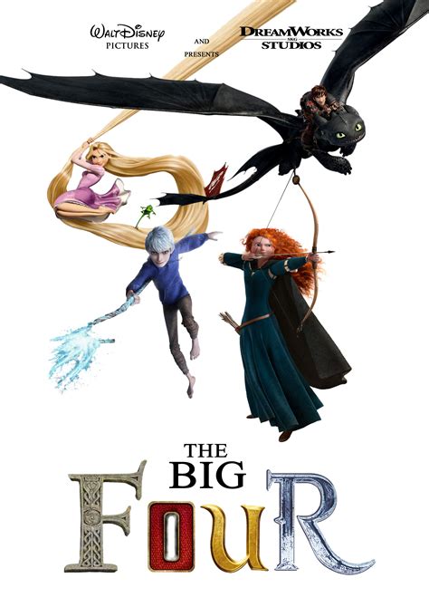 The Big Four movie poster (Fan made) | The big four, Disney and ...