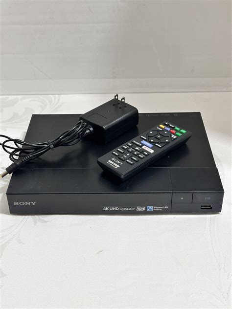 Sony BDP S6500 4K Upscale Blu Ray DVD Player WiFi Wireless 3D Remote