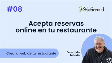 Habilitar Reservas Online Para Tu Restaurante Con Wordpress Youtube