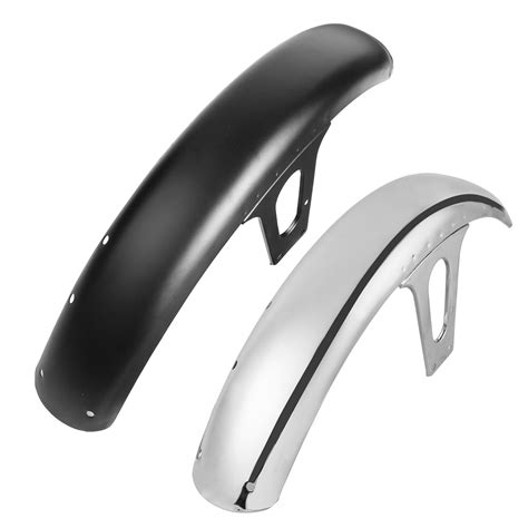 Cm Motorcycle Black Chrome Front Mud Guard Mudguard Fender For Honda