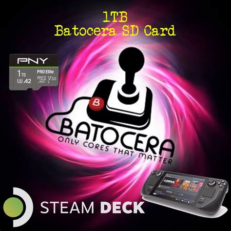 Tb Preloaded Steam Deck Batocera Build Plug And Play Microsd Etsy