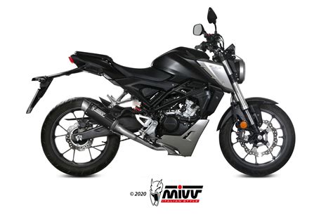 MIVV Full System 1x1 GPpro Carbon Standard Exhaust For Honda CB 125 R