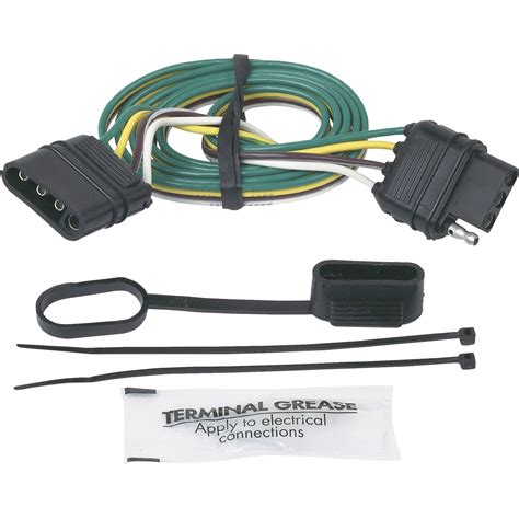 Hopkins Towing Solutions Trailer Light Wiring Adapter — 4 Wire Flat To