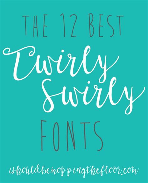 13 Free Swirly Fonts Silhouette Fonts Swirly Fonts Cricut Fonts