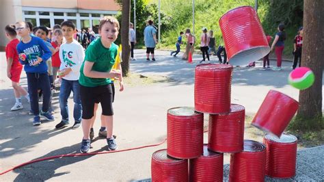 Grundschule Breitenhagen Sportfest Auf Dem Schulhof