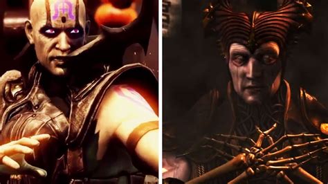 Mortal Kombat X Quan Chi Shinnok All Introductions Mortal Kombat