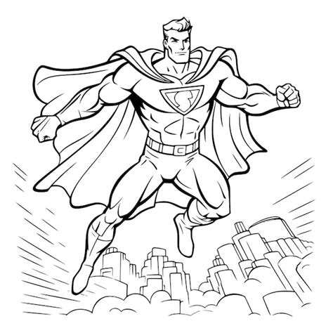 Coloring Pages Of Super Heroes