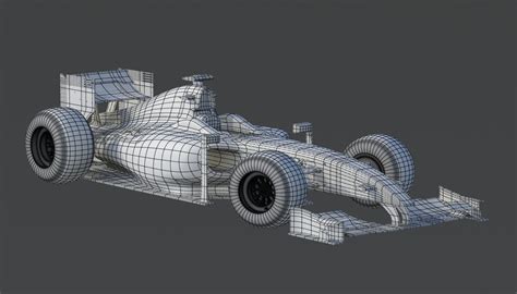 3D WORKS: Formula 1 race car circa 2009