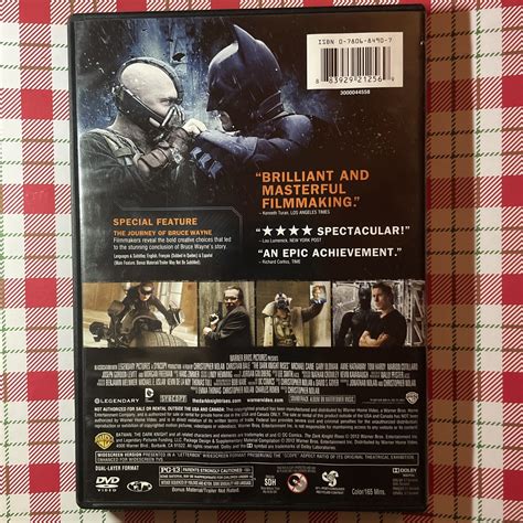 The Dark Knight Rises DVD 2012 883929212569 EBay