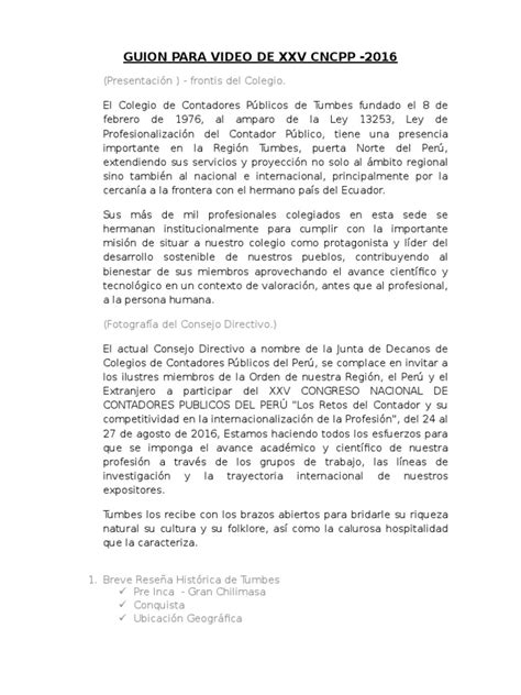 Pdf Guion Para Video Congreso Dokumen Tips