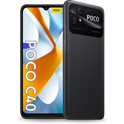 Xiaomi Poco C40 64 Go Noir Débloqué Dual SIM Back Market