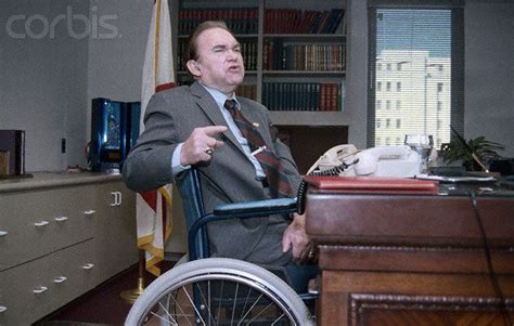 New Texas governor first since Gov. George C. Wallace to use wheelchair ...