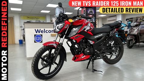 Finally New TVS Raider 125 Iron Man Ediiton Review | Mileage, On Road ...