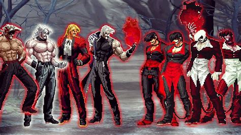 Kof Mugen Ultimate Blood Iori Yagami Team Vs Rugal Team Youtube