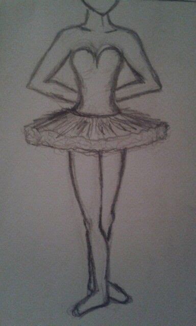 How To Draw A Ballerina Easy And Cute