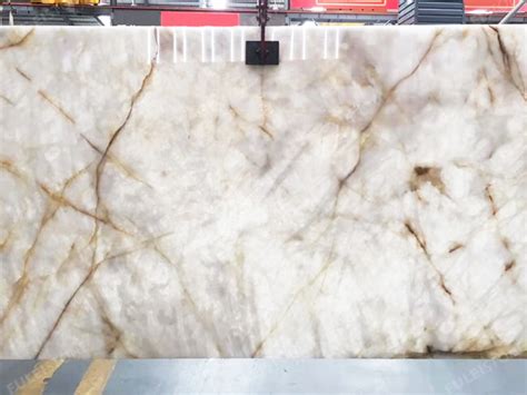 Cristallo Quartzite Slabs for Vanity Tops Countertops - Fulei Stone