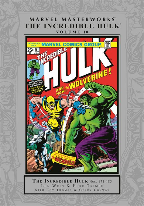 Marvel Masterworks The Incredible Hulk Vol Hardcover Comic