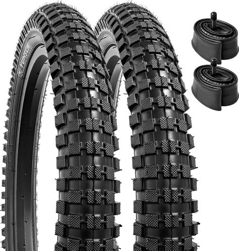 Amazon YUNSCM 2 PCS 16 Bike Tires 16x2 4 64 305 60TPI And 16