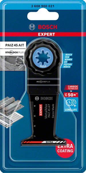 Bosch Professional Expert MetalMax PAIZ 45 AIT Blatt für