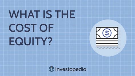 Cost Of Equity Definition Formula And Example 58 Off