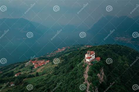 Chapel Santuario Della Madonna Della Ceriola On The Mountain Peak Of