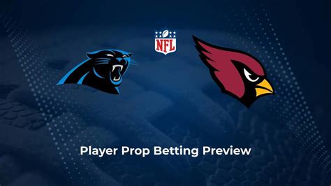 Panthers Vs Cardinals Player Props Odds Week The Tidewater News