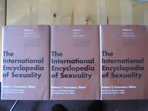 The International Encyclopedia Of Sexuality Carlos Roche