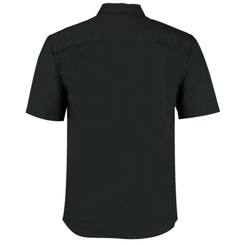 Herren Tailored Fit Bar Shirt Mandarin Collar Short Sleeve Turtex Gmbh