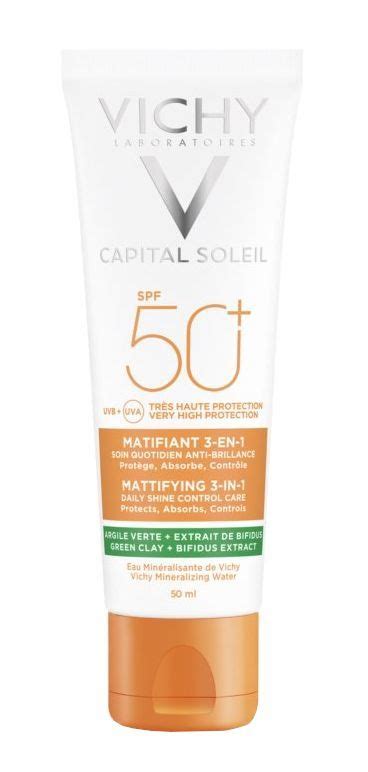 VICHY Capital Soleil SPF 50 Krem matujący Opalanie Słońce Wakacje