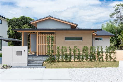 宇部市＊和モダンな平屋のお住まい｜宇部市の工務店なら徳富建築 オーダーメイドの粋な家造ります