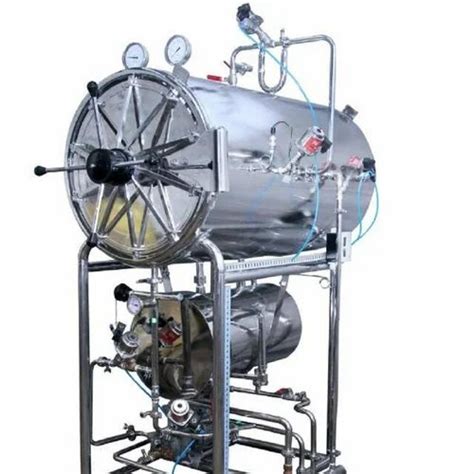 High Pressure Steam Sterilizer Horizontal High Pressure Cylindrical