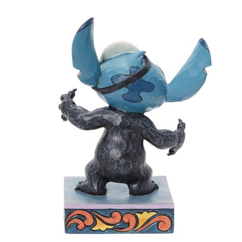 Disney Traditions Lilo And Stitch Stitch Skeleton By Jim Shore Statue