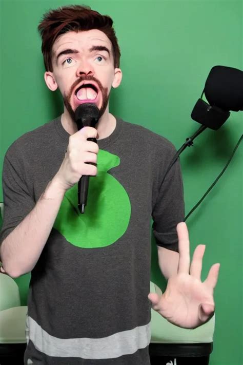 Jacksepticeye Screaming At The Top Of His Voice Stable Diffusion