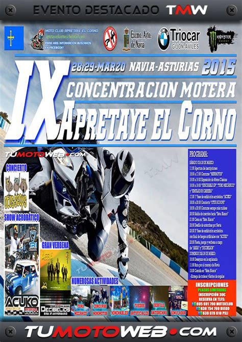 IX Concentración Motera Apretaye El Corno 2015 TUMOTOWEB