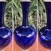 Tomeiyu Musen Shippo Wireless Cloisonne Vase Electric Cobalt